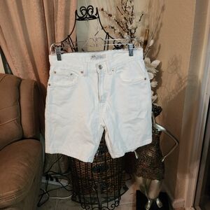 Zara denim bermuda size 30
